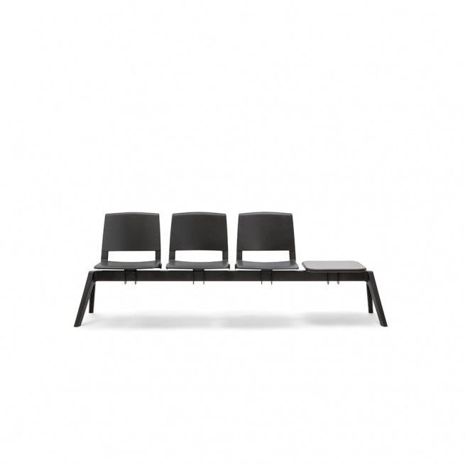 Bancheta sala de asteptare Nahu Essential Clio Plastic Bench 3P+TAV